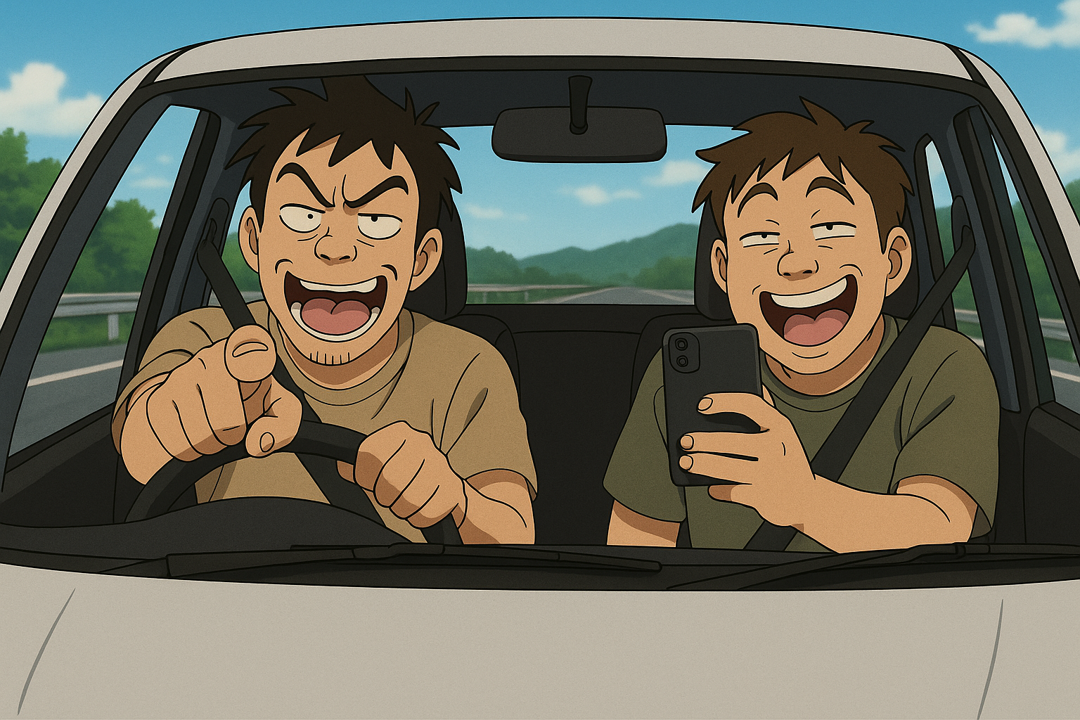 あおり運転と同乗者の責任｜同乗者も罪に問われる？事例と注意点を解説